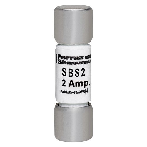 SBS2 - Fuse 600V 2A Fast-Acting Midget SBS Series